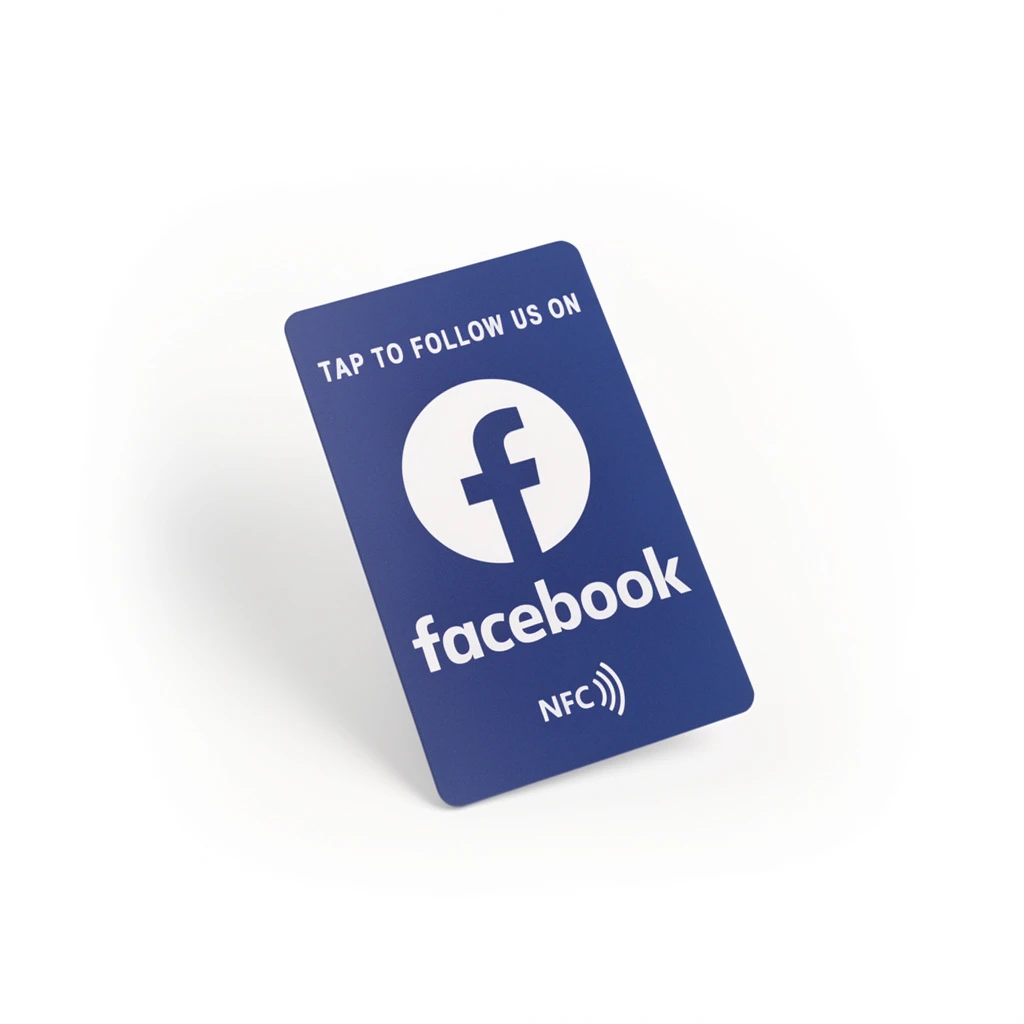 Facebook NFC карта