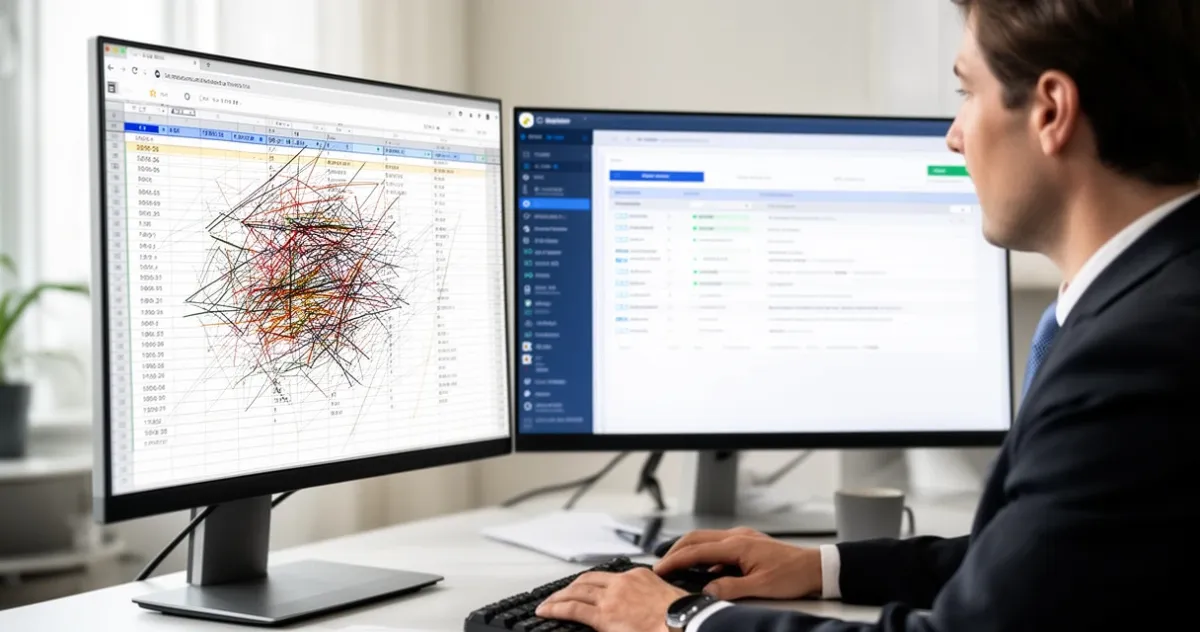 ERP система или Excel таблици — кога е време да преминете напред
