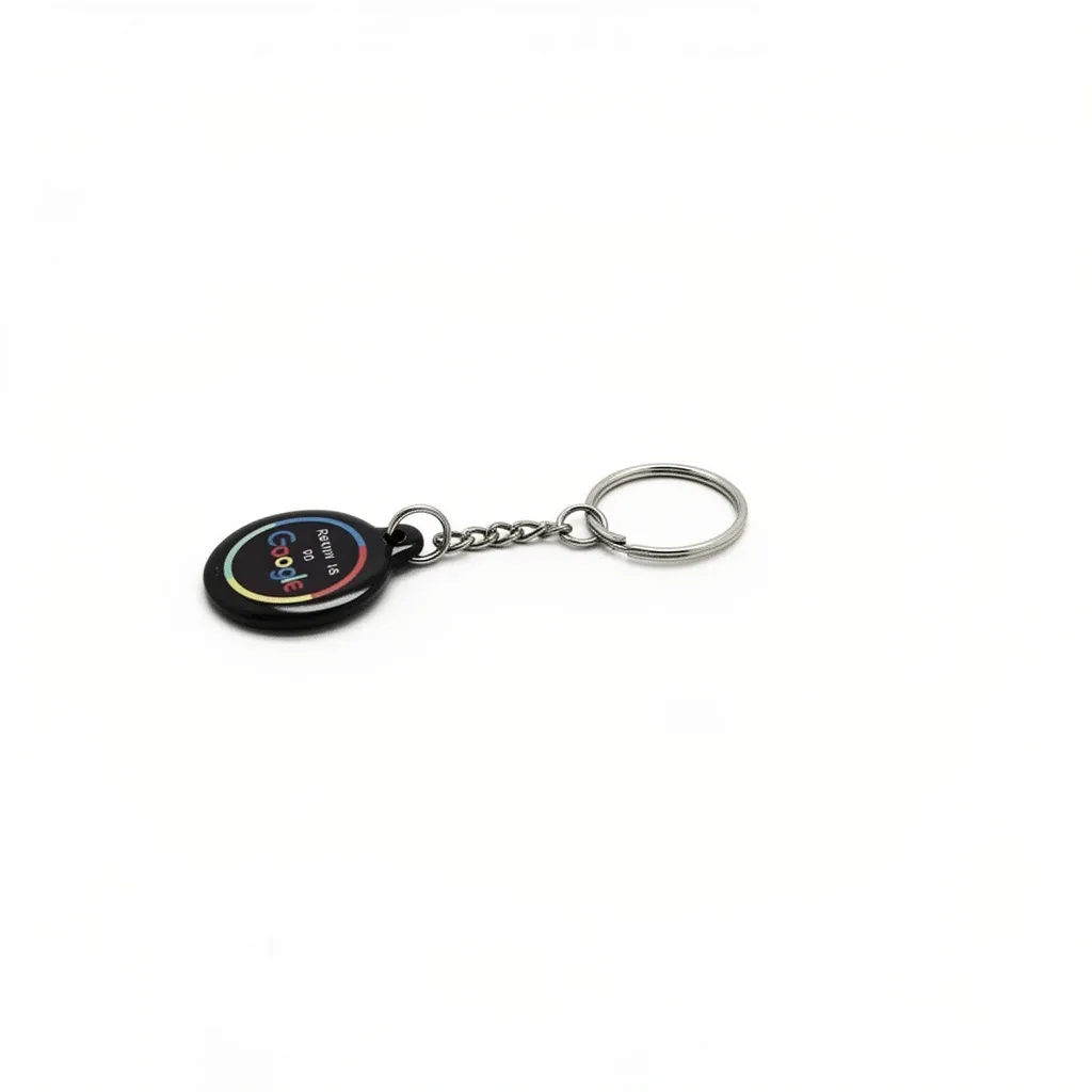 Ключодържател (черен) Google Review с NFC tag